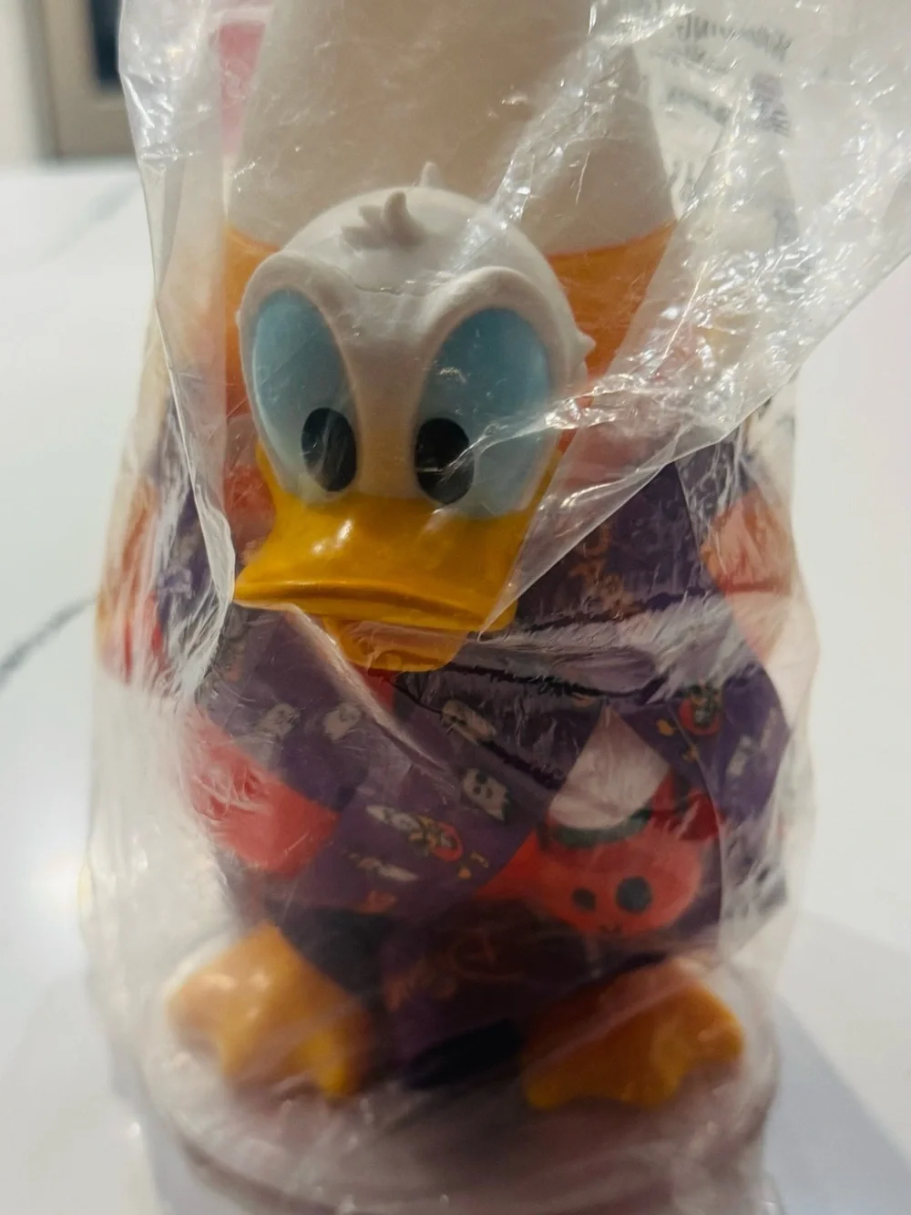 Yellow Pumpkin Trick-or-Treat Duck Kids Costume Accessory